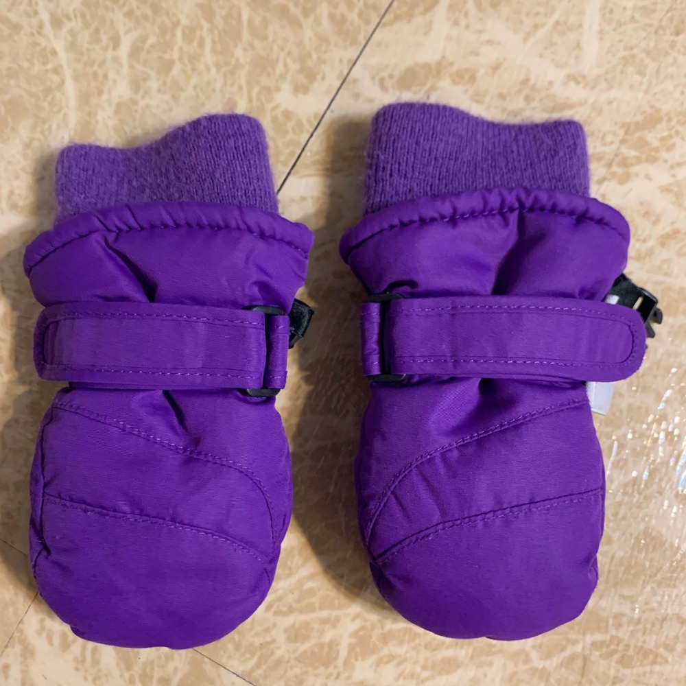 Wildbreakers by 2M Mittens 6-12 Months Purple 3M Thinsulate Insulated Baby Warm